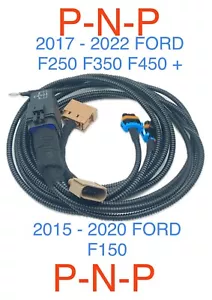Ford F150 2015-2020 y Ford F250 F350 F450 2017-2022 + arnés de faros antiniebla - Imagen 1 de 1