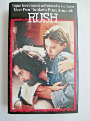RUSH SOUNDTRACK ERIC CLAPTON BUDDY GUY 1992 CASSETTE TAPE EXCELLENT CONDITION  - Image 1 of 4
