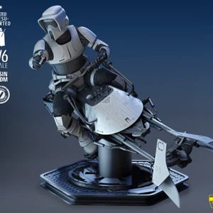 Stormtrooper Explorer Resina Modelo Kit Sin Pintar Impresión 3D - Imagen 1 de 8