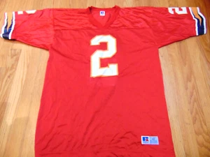 NWOT VINTAGE RUSSELL ATHLETIC NCAA IOWA STATE CYCLONES FOOTBALL JERSEY SIZE 48 - Picture 1 of 5