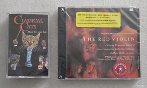 Vintage Classical Cats Music for your Cat cassette tape 1995 Rare with Free CD - Picture 1 of 5