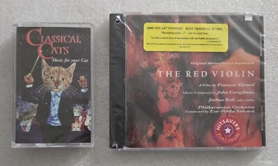 Vintage Classical Cats Music for your Cat cassette tape 1995 Rare with Free CD - Image 1 of 4