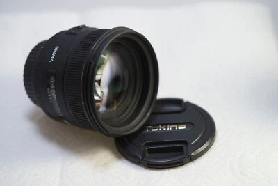 Sigma 50mm F1.4 DG HSM EX Lens, Canon EF Mount, Excellent with Tokina Cap - Image 1 of 4