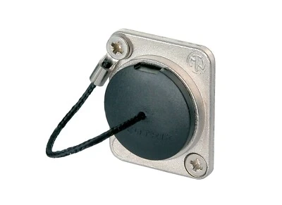 XLR JACK/PANEL CUBIERTA con correa - Neutrik SCF (¡Sellado NUEVO!!) Foto 1 de 2