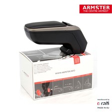 ARMSTER 2 - PREMIUM Armlehne Mittelarmlehne SILBER für OPEL KARL