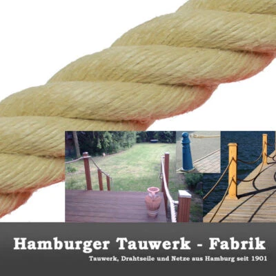 Polyhanf-Historic Tauwerk, Spleitex, Seil, Handlaufseil Ø 3mm-60mm - Bild 1 von 2