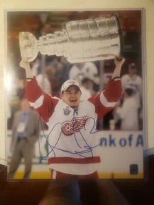 JIRI HUDLER autographed 8x10-Red Wings-Dave and Adam's certified - Picture 1 of 1