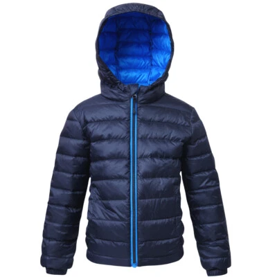 Rokka&Rolla Boys' Packable Down Jacket Ultra Lightweight Puffer Coat - Image 1 of 4