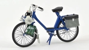 Model motorcycle moped Norev Solex Scale 1:18 1969 Blue Motor Bike vehicles - Picture 1 of 1