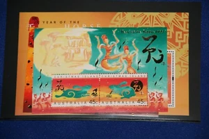 AUSTRALIA--CHRISTMAS ISLAND--YEAR OF THE RABBIT MINI-SHEET  1999 MNH - Picture 1 of 2