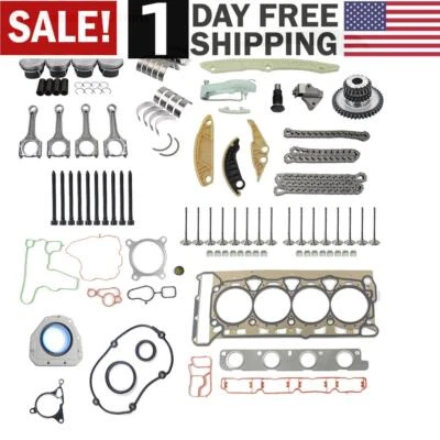 Kit de reconstrucción de revisión de motor para Audi VW 2.0T A4 Q5 Jetta GTI CCTA CCZ 2008-2011 Foto 1 de 4