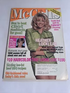 1996 Juni McCall's Magazine, HEATHER LOCKLEAR Melrose Place (MH224) - Bild 1 von 3