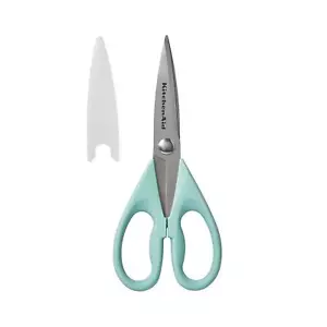 KitchenAid Shears Scissors with Soft Grip Handles, Aqua Sky - Picture 1 of 1