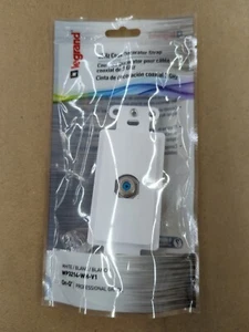 LEGRAND 3GHZ COAX DECORATOR STRAP - WP3214-WH-V1 - WHITE - Picture 1 of 5