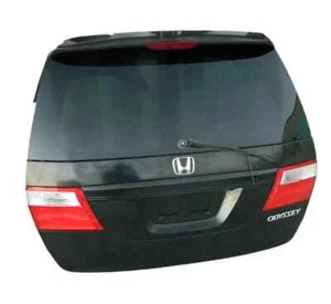 2005-2007 HONDA ODYSSEY TAILGATE TAIL GATE TRUNK LID HATCH- W/CAMERA BLACK COLOR - Picture 1 of 13