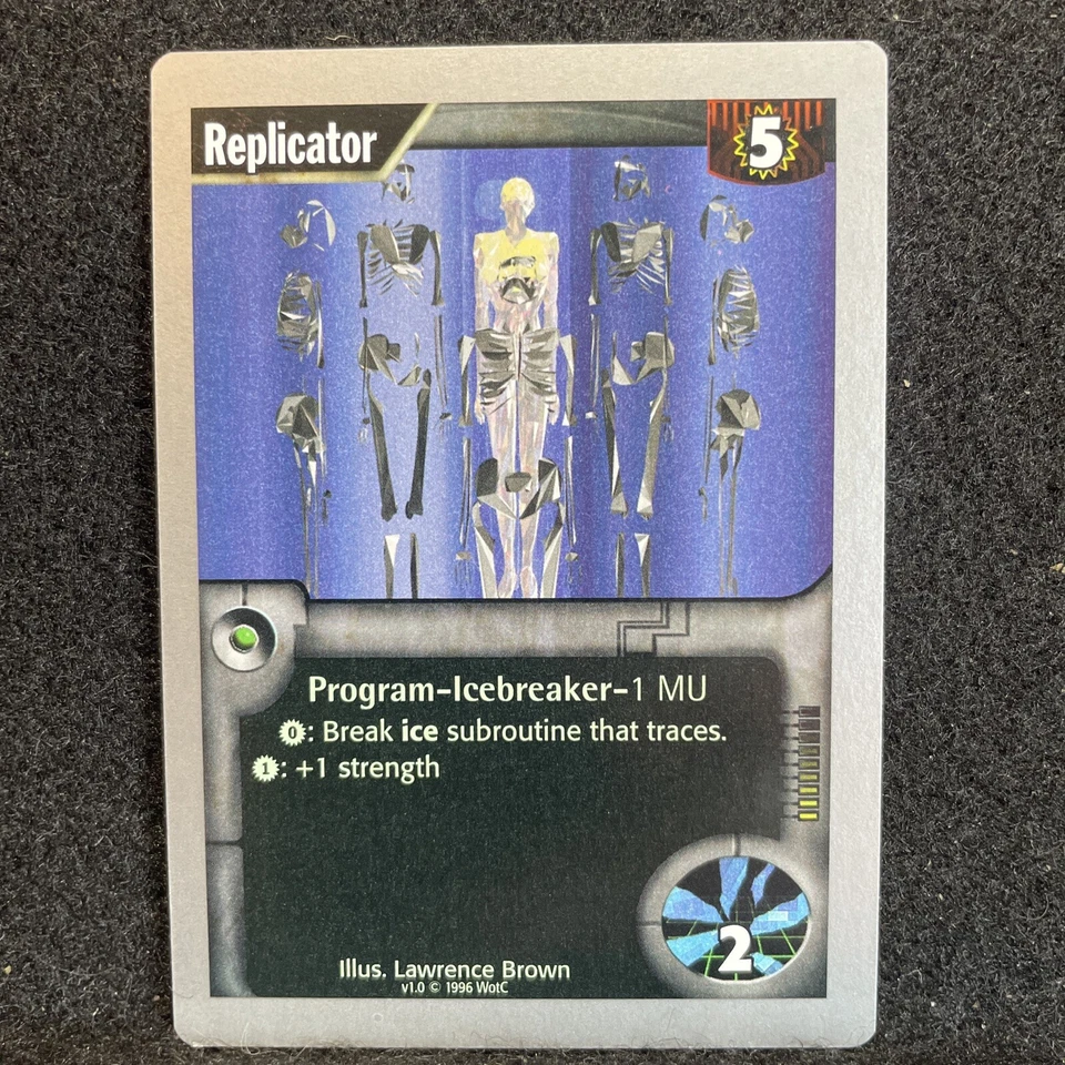 Netrunner 1996 WOTC Uncommon - Replicator (FREE SHIPPING)  - Image 1 of 1