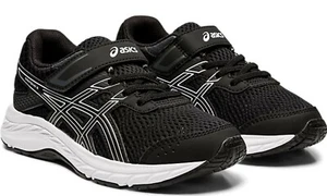 ASICS KIDS CONTEND 6 PS (Black) Running Shoes AW20. UK Size 3 - Picture 1 of 8