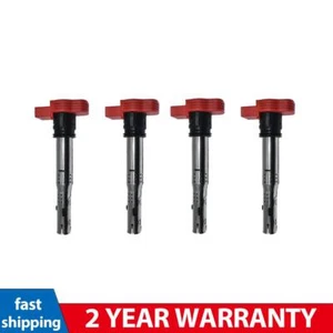 4PCS Ignition Coils 06F905115H for Audi TT S3 Q3 Q5 1.8L 2.0L 2.5L Engine - Picture 1 of 10