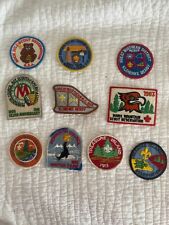Vintage boy scout patches lot (10 count)
