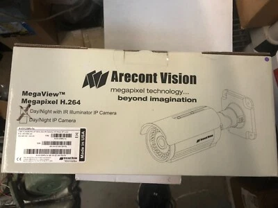 NEW Arecont Vision AV5125IRv1x Outdoor MegaView IR Bullet Camera - 5MP, 4.5-10mm - Image 1 of 2