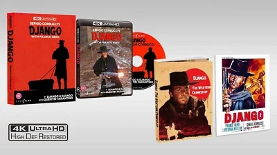 DJANGO (1966) 4K UHD Blu-Ray Limited Numbered Edition NEW (USA Compatible) - Bild 1 von 2