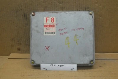 Unidad de control del motor 99-01 Geo Metro 1,3 L 4 cilindros ECU 3392052G70 módulo 115-10E2 Foto 1 de 3