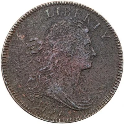1797 S-122 R5+ G 6 Large Cent    - Image 1 of 2