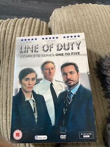 Line Of Duty - complete series 1-5 dvd - 10 disc set BBC drama