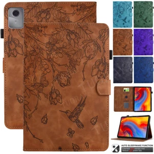 Hülle Für Lenovo Tab M11 M10 Plus M9 P11 Leder Flip Schutz Tasche Smart Cover - Imagen 1 de 77