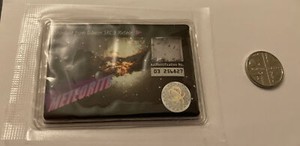 Meteorite Stardust from Gibeon SRC 3 Meteor | Sealed | Excellent Condition