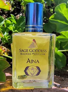 NEW SAGE GODDESS AJNA Sacred Perfume Oil Blend aromatherapy chakra 15ml - Picture 1 of 2