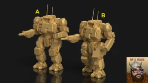 HGN-732b Highlander Mech For Battletech CGL Scale Syllogy - Picture 1 of 1