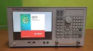 Keysight E5071C / 240,019,UNQ,Win7,9 KHz to 4.5 GHz,2 port, ENA Network Analyzer - Picture 1 of 8