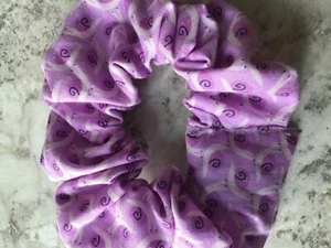 Snail snails Purple Lavender ELASTIC Scrunchies stocking stuffer hair cloud vsco - Picture 1 of 2