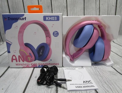 Tronsmart KH03 Auriculares Inalámbricos Bluetooth Niños Sobre la Oreja Rosa - Caja Abierta Foto 1 de 4