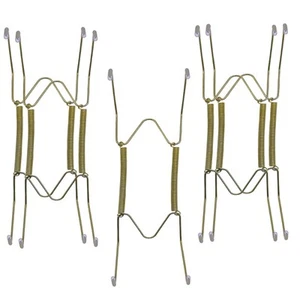 Xinlinke Lot5 10-Inch Large Invisible Plate Wire Hanger Wall Holders with Pro... - Picture 1 of 8