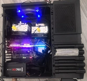 workstation dual xeon E5 2699 V3, M.2 1 tb, 112 Gb RAM DDR4, GTX 1080 TI ZOTAC - Imagen 1 de 16