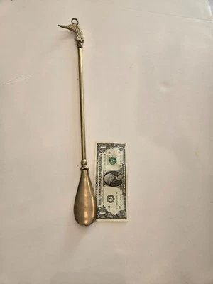 Vintage Brass Duck Head Shoe Horn 19" - Image 1 of 4
