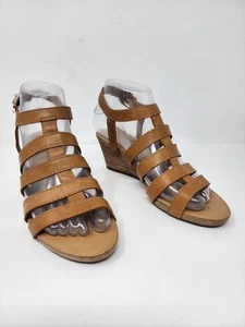 Franco Sarto Doretta Mujer 6 Cuñas Jaula Tirantes Sandalias Gladiador Cordones - Imagen 1 de 14