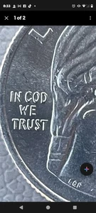 IN COD WE TRUST jovita Idar quarter error - Picture 1 of 5