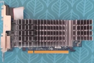 ASUS GEFORCE ENG405 SILENT/DI/1GD3/DP(LP) 1GB VGA HDMI DVI GRAPHICS CARD - Picture 1 of 6