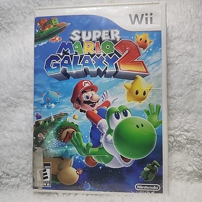 Nintendo Wii Super Mario Galaxy 2 Rated E Everyone Video Game - Image 1 of 3