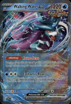 Walking Wake ex  Promo SV: Scarlet & Violet Promo Cards 127 NM - Image 1 of 2