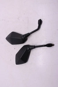 89-96 SUZUKI GS500E OEM REAR VIEW MIRROR SET PAIR MIRRORS - Picture 1 of 5