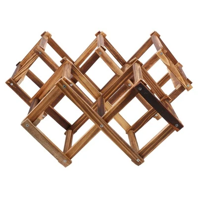 2pcs Foldable Wine Cabinets Domestic Wine Racks for Kitchen Bar - Image 1 of 4