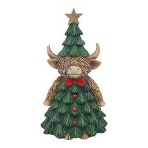 Figura adorno vaca Highland árbol de Navidad - Imagen 1 de 2