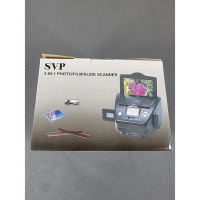 SVP PS9700 3-in-1 Photo Film Slide Scanner 10MP Digital Converter Open Box - Image 1 of 4