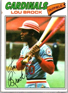 1977 Topps - Lou Brock #355 - Picture 1 of 2
