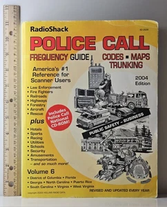 Radio Shack Police Call Frequency Guide 2004 Volume 6 VA NC FL GA DC SC PR WV - Picture 1 of 21
