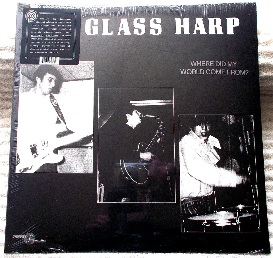 GLASS HARP - WHERE DID MY WORLD COME FROM 69 PHIL KEAGGY GTR REMAST SEALD LTD LP - Image 1 of 1